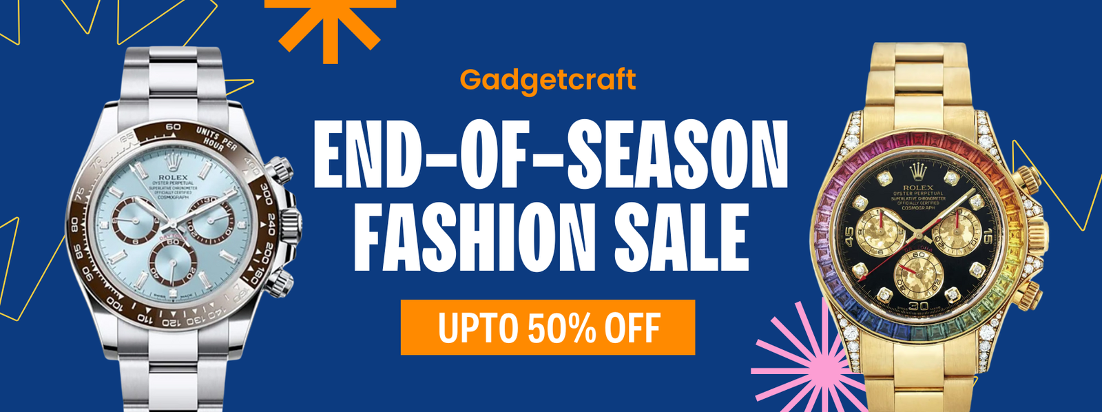 Upt0 50% Off On Watch